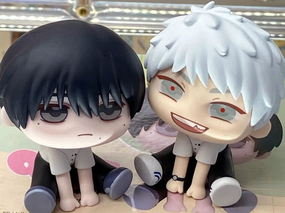 Hikaru & Yoshiki The Summer Hikaru Died Anime Chibi Figurines PVC 2" [No Box]