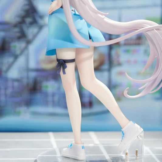 Asagi Mutsuki Store Clerk Blue Archive RPG Kawaii Cute Figure 8" [Boxed]