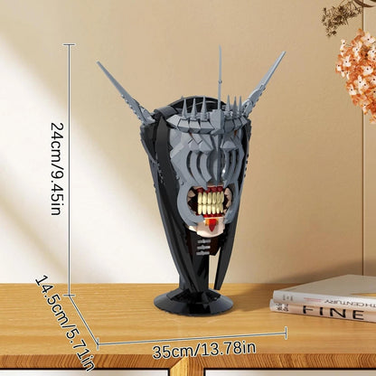 Mouth of Sauron The Lord of the Rings Fun Building Blocks 696 pcs [Boxed]