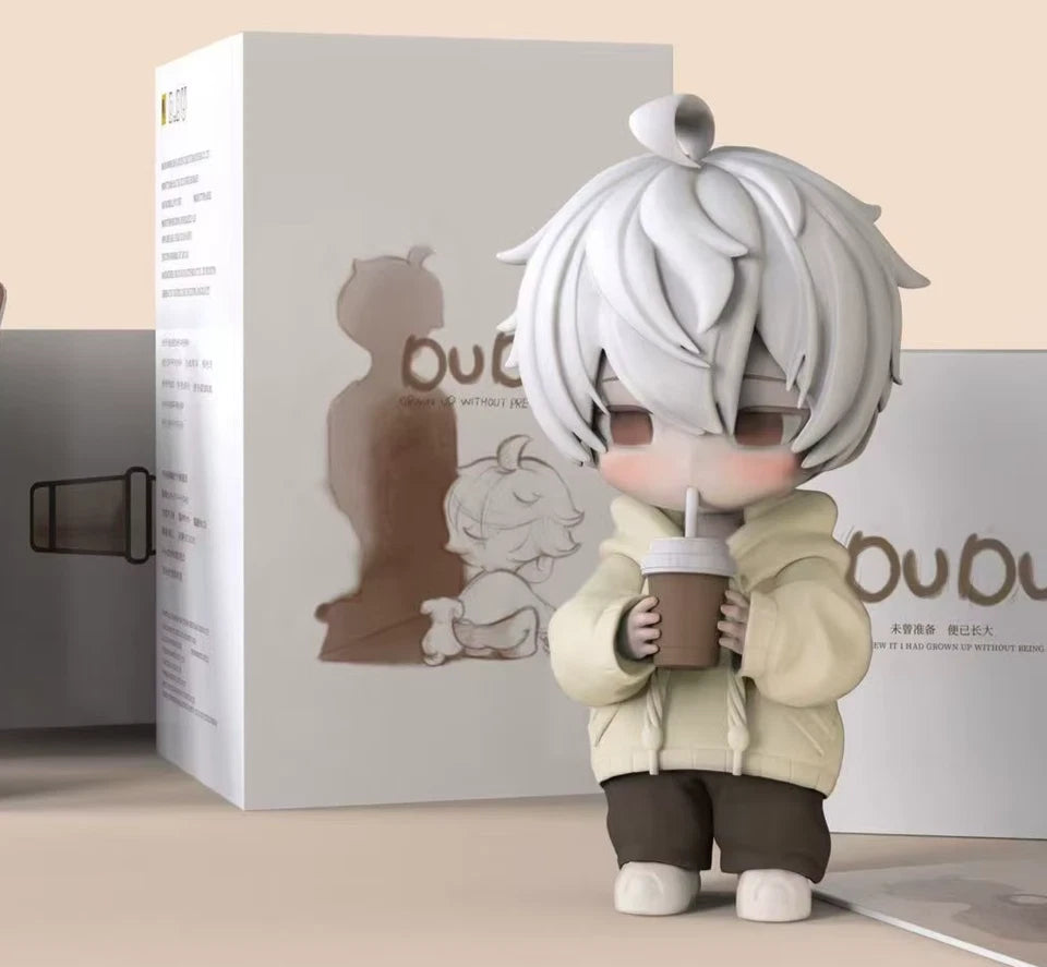 Kaneki Ken Milk Tea DuDu Tokyo Ghoul Anime Chibi Kawaii Figure PVC 3.6" [Boxed]
