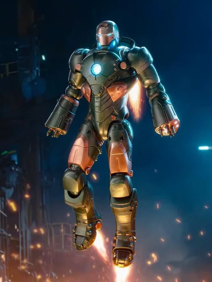 Iron Man Mark 37 Hammerhead Marvel Adjustable Action Figure Model PVC 7" [Boxed]