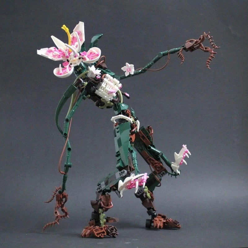 Orchid Demogorgon Stranger Things NEW Building Blocks 419 pcs set 13" [No Box]