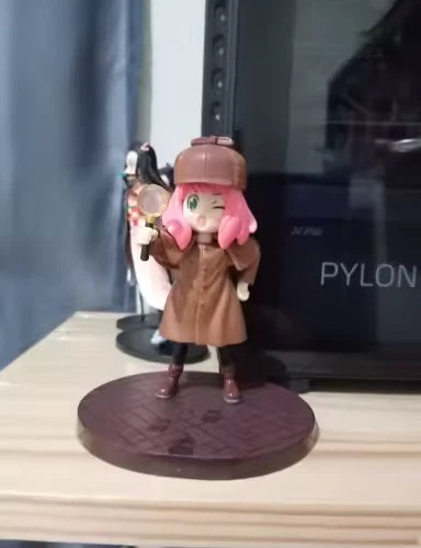Anya Forger Winter Detective Spy × Family Anime Kawaii Figure PVC 5.2" [Boxed]