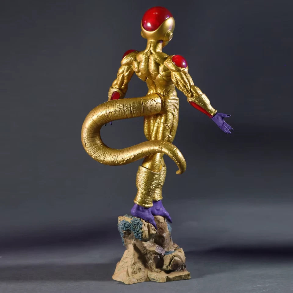 Golden Frieza Dragon Ball Super Anime Figure Model Statue PVC 10" [No Box]