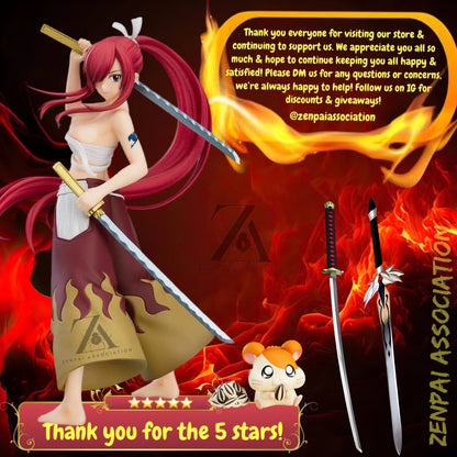 Natsu Fairy Tail Collectible Adjustable Chibi Anime Figure PVC 3.9" [Boxed]