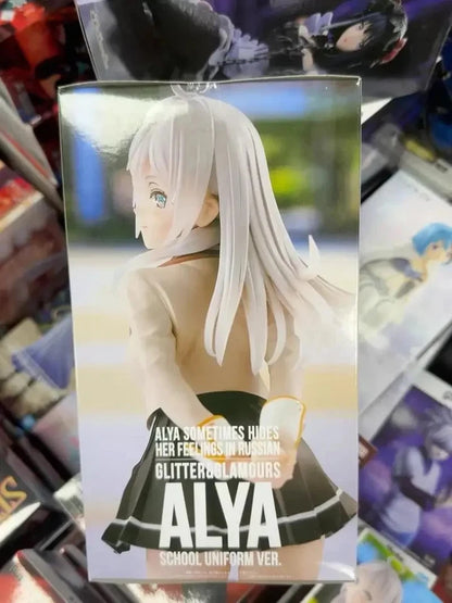 Alya Mikhailovna School Uniform Roshidere Anime Figure Model Statue PVC 9" [Original]