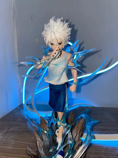 Killua Godspeed Hunter × Hunter Collectible Iconic Anime Figure PVC 8" [Boxed]