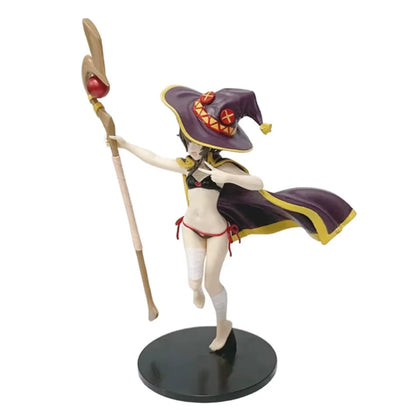 Megumin Bikini KonoSuba Anime Collectible Petite Kawaii Figure PVC 7" [Boxed]