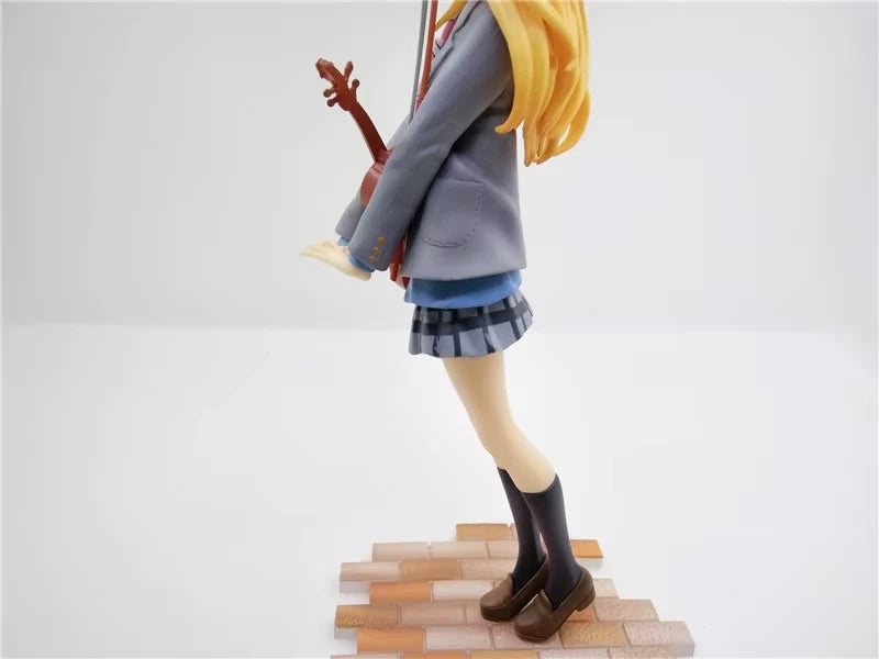 Kaori Miyazono Violinist Your Lie in April Kawaii Anime Figure PVC 7.8" [No Box]