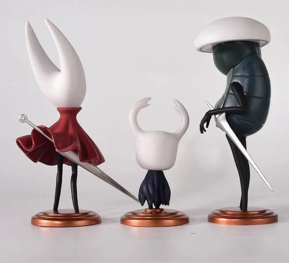 Hornet Quirrel Hollow Knight Collectible Figures PVC 2 - 3" [No Box : 3 pc set]