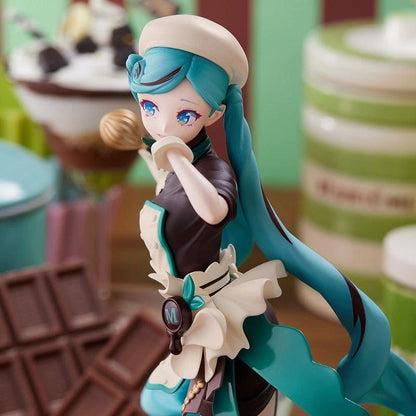 Hatsune Miku Pastry Chef Project DIVA rhythm Vocaloid Figure PVC 7.2" [Boxed]