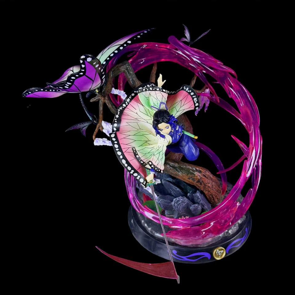 Shinobu Kocho Insect Breathing Demon Slayer Anime Figure Statue PVC 12" [Boxed]