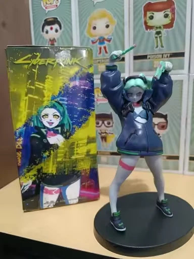 Rebecca The Cannon Cyberpunk Edgerunners Anime Collectible Figure PVC 6" [Boxed]