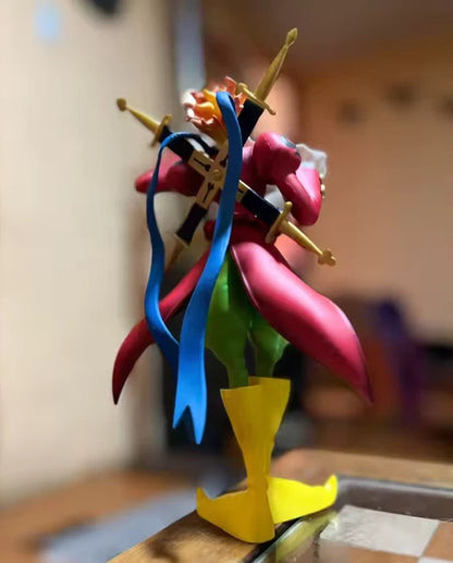 Piemon Clown of Hell DIGIMON Collectible Anime Figure Model PVC 8.5" [No Box]