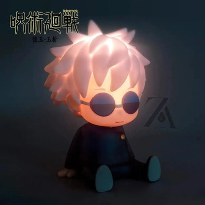 Gojo Jujutsu Kaisen Anime Glow Night Lamp Figure PVC 6.4 in [Boxed : Battery Powered]