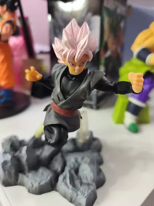 Goku Black, Future Trunks Dragon Ball Super Anime Figure Model PVC 5.5" [Boxed]