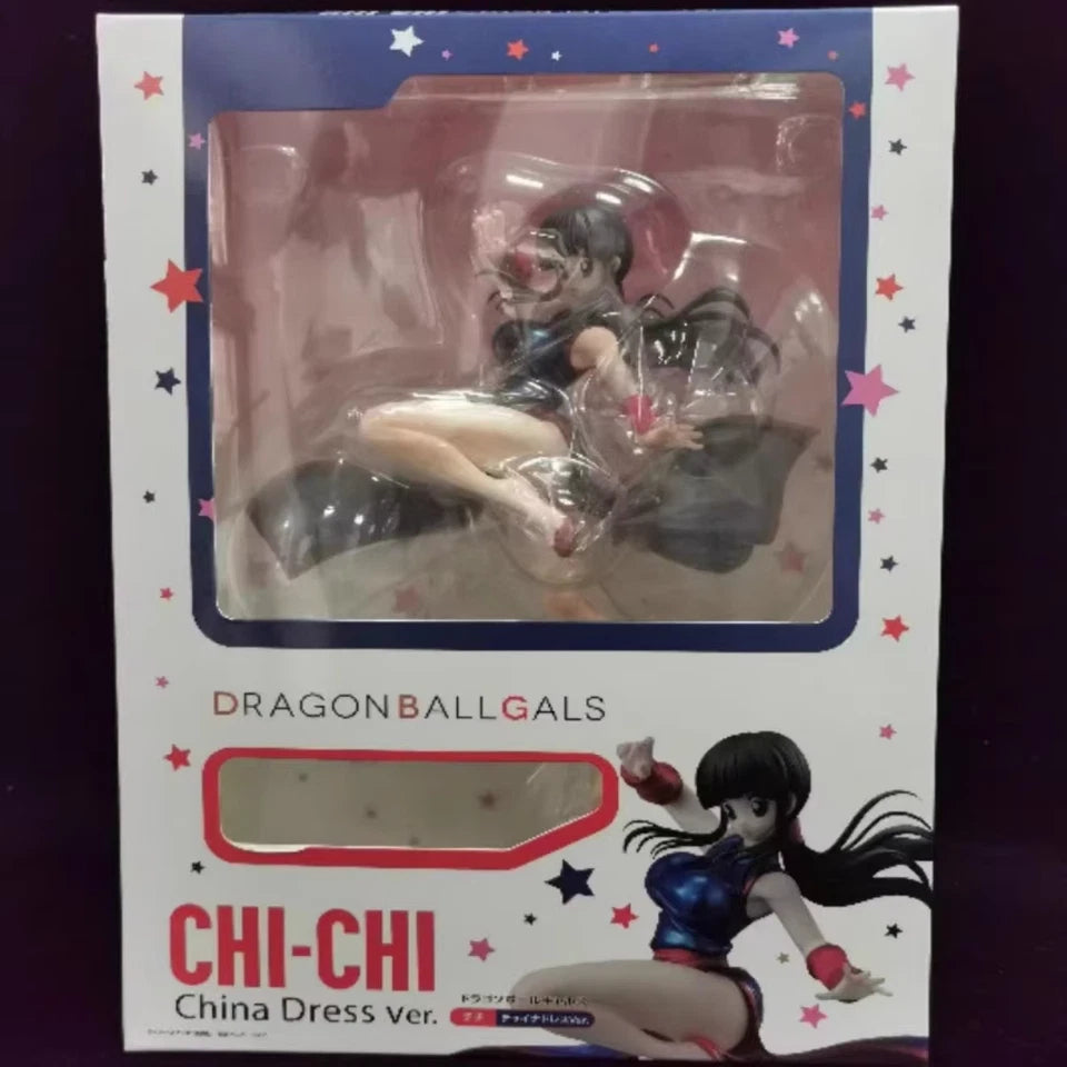 Chi-Chi Cheongsam Outfit Dragon Ball Z Classic Anime Figure PVC 7.5" [Boxed]