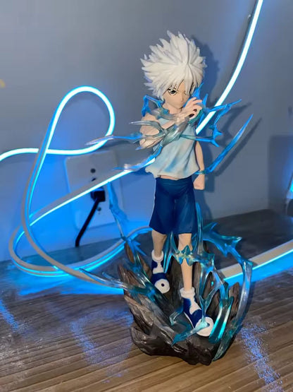 Killua Godspeed Hunter × Hunter Collectible Iconic Anime Figure PVC 8" [Boxed]