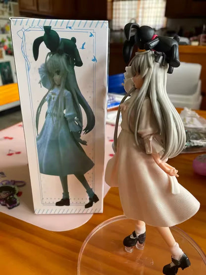 Sora Kasugano White Dress Yosuga no Sora Kawaii Anime Figure Model Statue PVC 8" [Boxed]