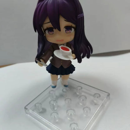 Yuri Doki Doki Literature Club! Adjustable Kawaii Anime Figure PVC 4" [Boxed]