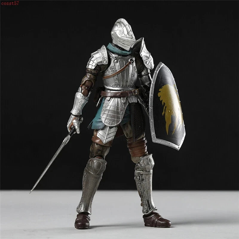 Knight Fluted Armor Dark Souls Adjustable Collectible Figure PVC 5.9" [Boxed]