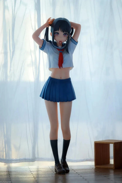 Akane Schoolgirl Ikinari Doukyo? Anime Cast Off Petite Figure PVC 11" [Boxed] *Adult Collectible*