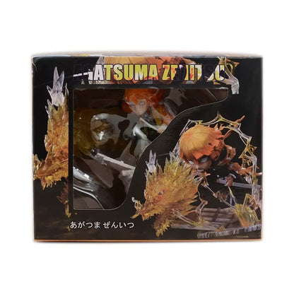 Zenitsu 7th Form Thunder Breathing Demon Slayer Chibi Anime Figurine PVC 3" [No Box]