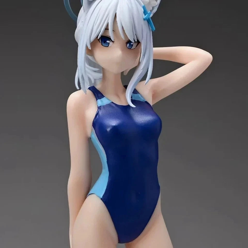 Sunaookami Shiroko Swimsuit Blue Archive Anime Figure Model Statue PVC 9" [Boxed]
