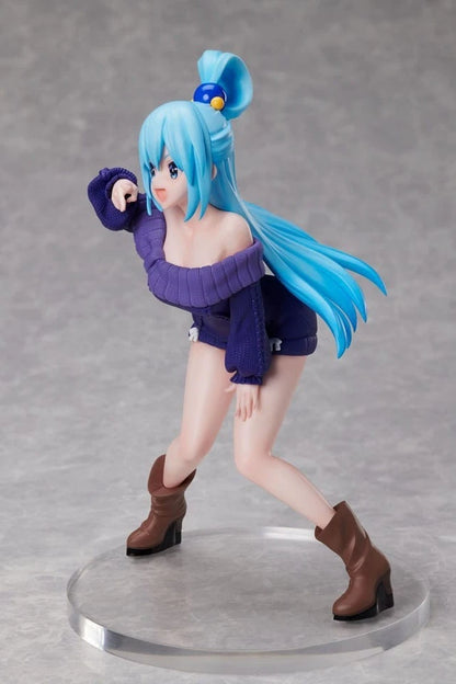 Aqua Camera Pose KonoSuba Fan-Favorite Kawaii Anime Figure PVC 8" [Boxed : Original]