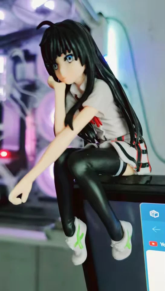 Kazuha Migiwa Sitting Yosuga no Sora Anime Figure Model Statue PVC 5" [No Box]