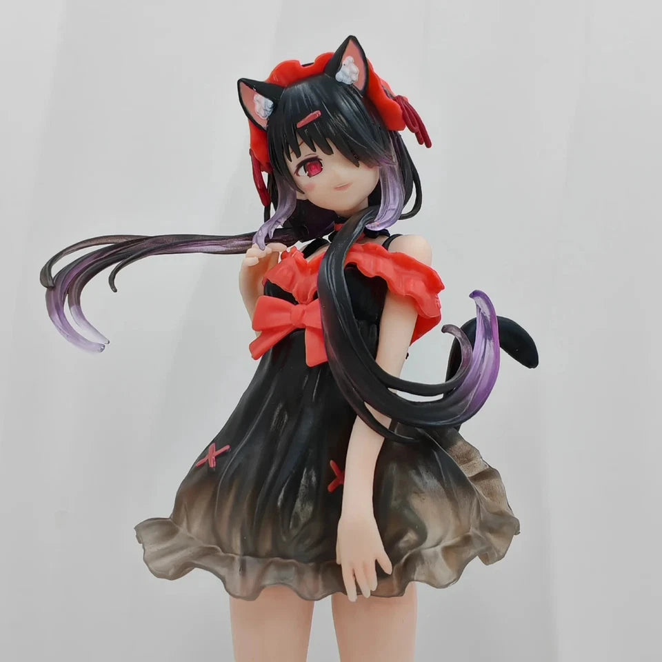 Kurumi Tokisaki Neko Ver Date A Live Anime Figure Model Statue PVC 8" [Boxed]
