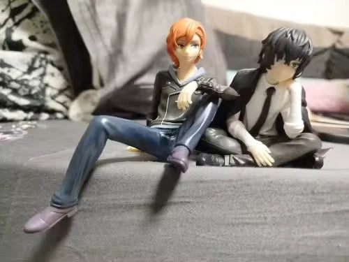 Chuuya Nakahara Sitting Bungo Stray Dogs Desktop Anime Figure Model Statue PVC 5.3" [Boxed]