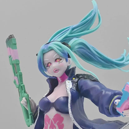Rebecca The Destroyer Cyberpunk Edgerunners Popular Anime Figure PVC 9" [Boxed]