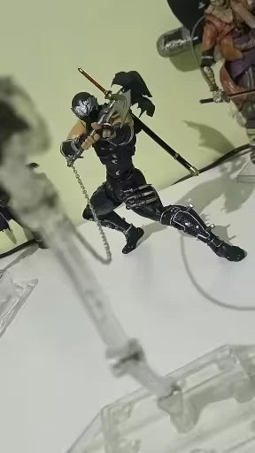 Ryu Hayabusa Ninja Gaiden RPG Adjustable Iconic Action Figure PVC 5.9" [Boxed]