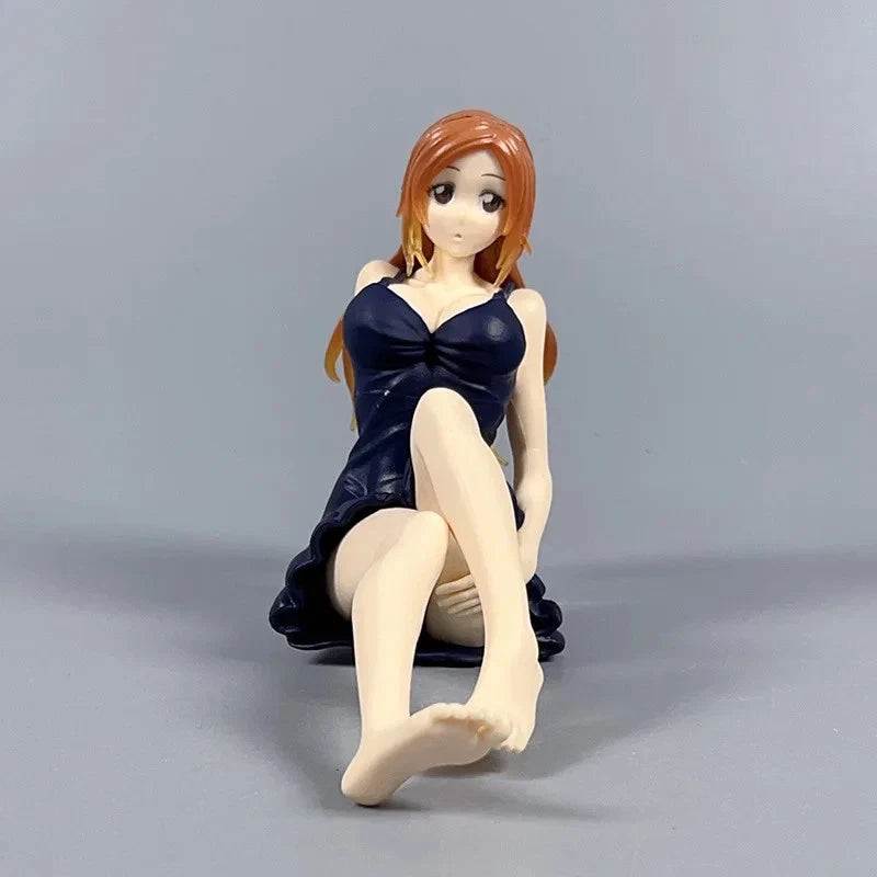 Orihime Inoue Relax Time Bleach Kawaii Anime Figure Model Statue PVC 4" [No Box]