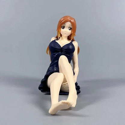 Orihime Inoue Relax Time Bleach Kawaii Anime Figure Model Statue PVC 4" [No Box]