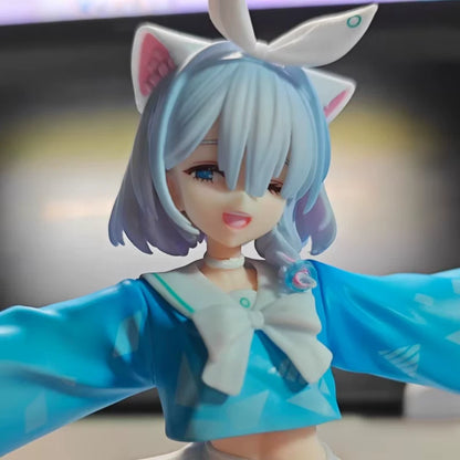 Arona Neko Student Blue Archive RPG Kawaii Nekomimi Figure PVC 8" [Boxed]
