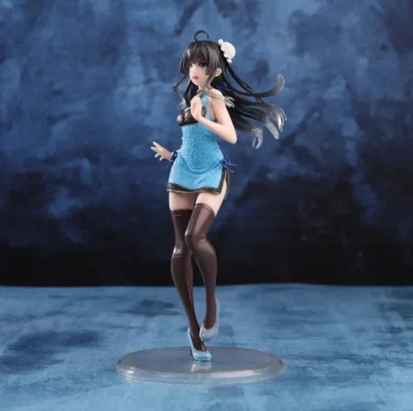 Yukino Yukinoshita Cheongsam My Teen Romantic Comedy Anime Figure PVC 8" [No Box]