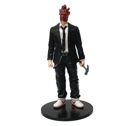 Shin Heart Mask, Caiman Gas Mask Dorohedoro Anime Figure Model Statue PVC 7.4" [Boxed]