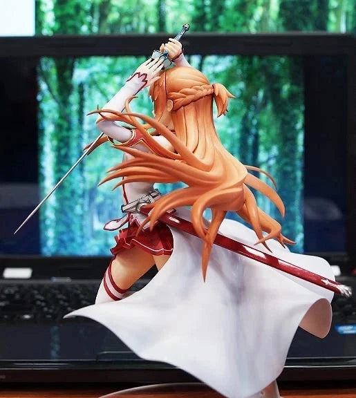 Asuna Knight Of The Blood Sword Art Online Anime Kawaii Figure PVC 8.2" [Boxed]