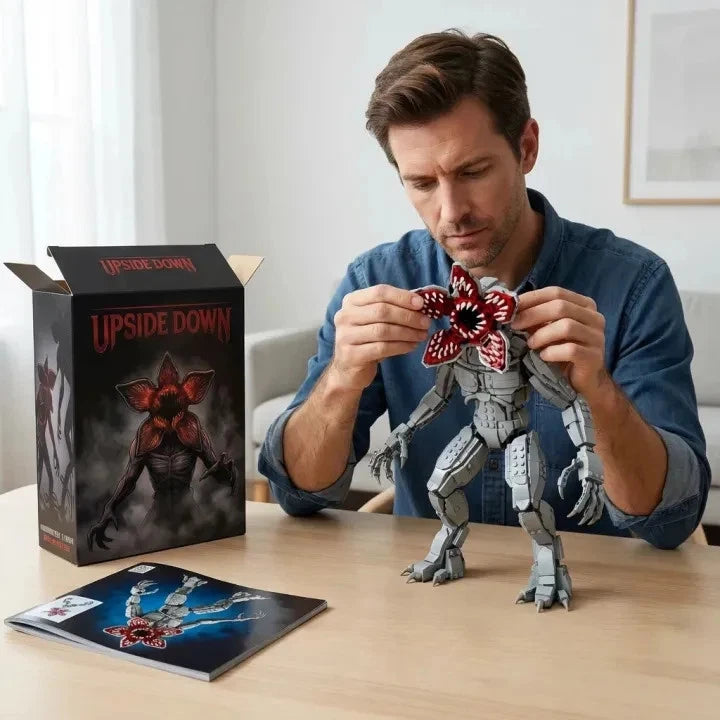 Demogorgon Stranger Things Adjustable Building Blocks 553 pcs set 12" [No Box]