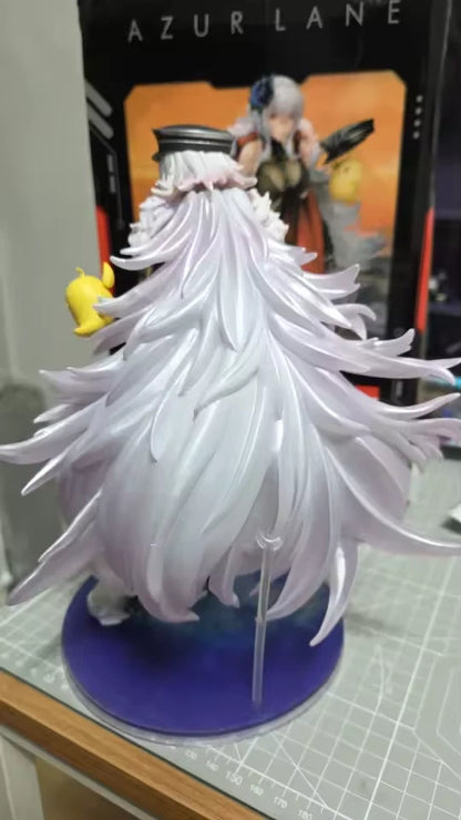 Graf Zeppelin Ironblood Azur Lane Cute Anime Figure Model Statue PVC 10" [Boxed]