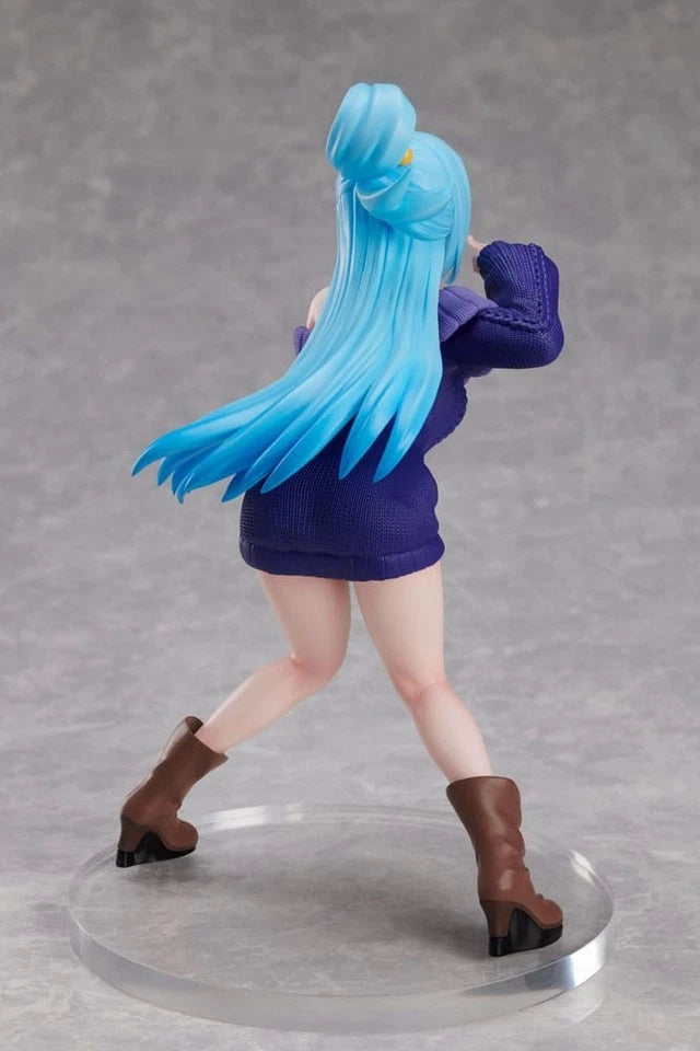 Aqua Camera Pose KonoSuba Fan-Favorite Kawaii Anime Figure PVC 8" [Boxed : Original]