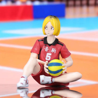 Kozume Kenma Sitting Haikyu!! Classic Anime Figure Model Statue PVC 3" [No Box]