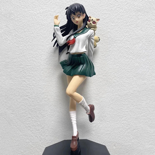 Kagome Student Uniform Inuyasha Anime Kawaii Figure PVC 9" [No Box]