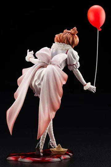 Female Pennywise The Clown Collectible Scary Parody Horror Figure PVC 7" [Boxed]