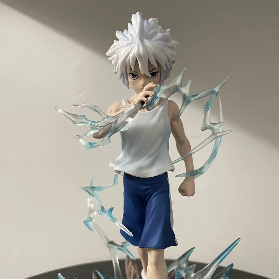 Killua Godspeed Hunter × Hunter Collectible Iconic Anime Figure PVC 8" [Boxed]