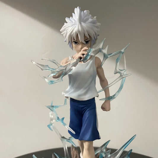 Killua Godspeed Hunter × Hunter Collectible Iconic Anime Figure PVC 8" [Boxed]