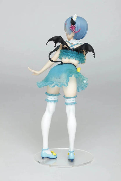 Rem Succubus Re: Zero Anime Kawaii Petite Figure PVC 8" [No Box]