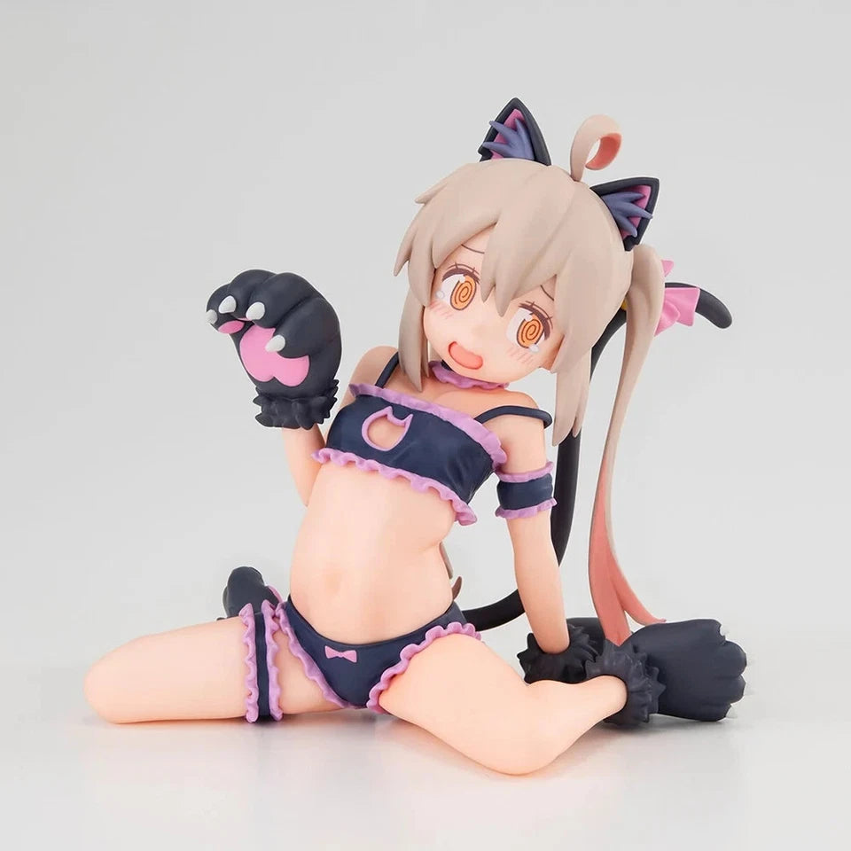 Mahiro Pajamas Onii-chan wa Oshimai! Anime Kawaii Neko Figurine PVC 3" [Boxed] *Adult Collectible*